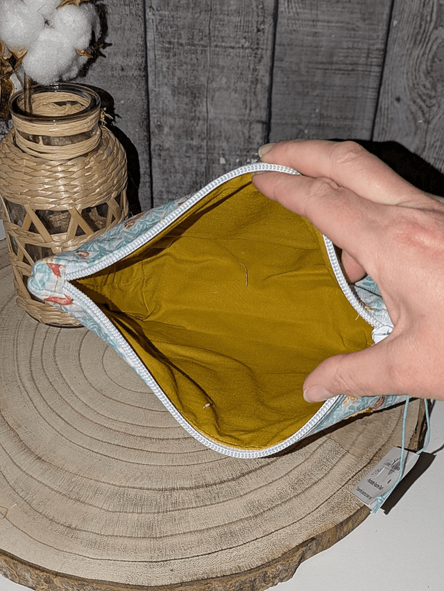 Pochette zippé