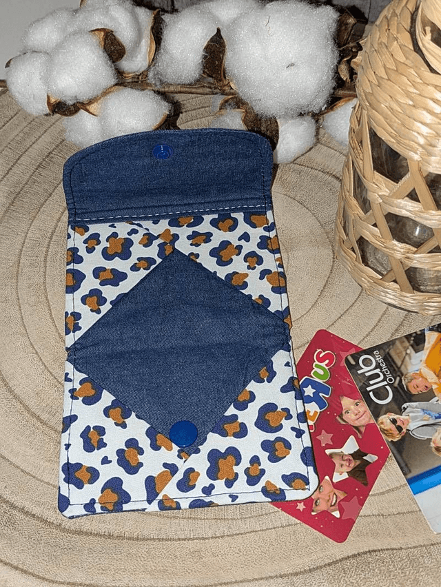 Porte-Cartes en Tissu