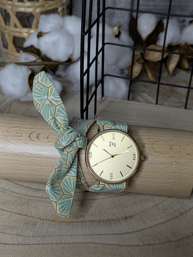Montre à nouer (doré)