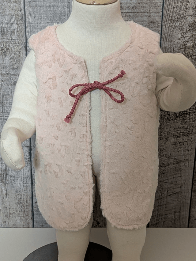 Gilet de berger 18 mois réversible 