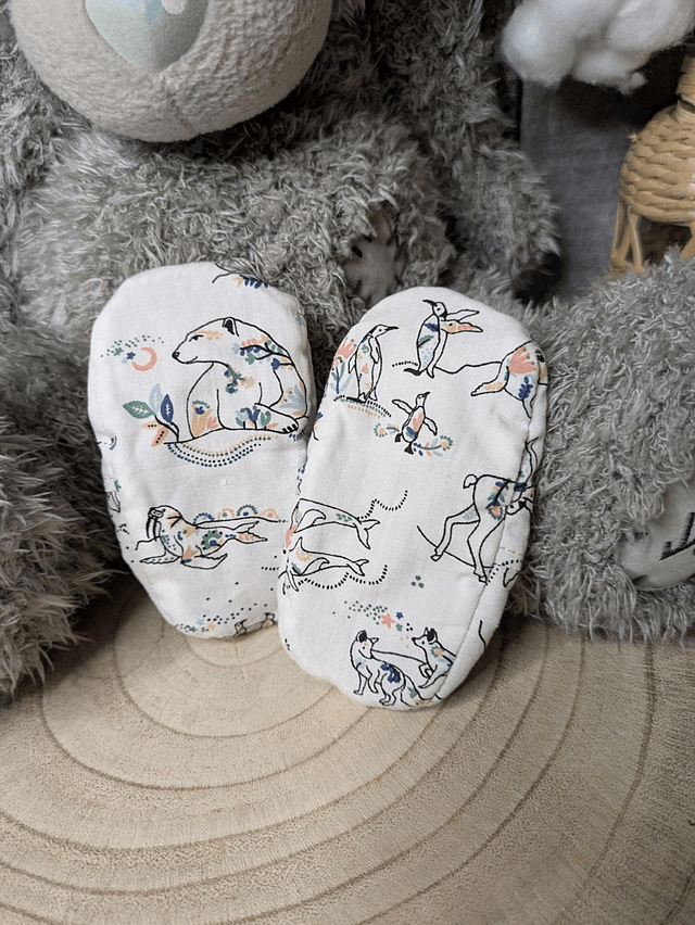 Chaussons souples bébé 6-9 mois