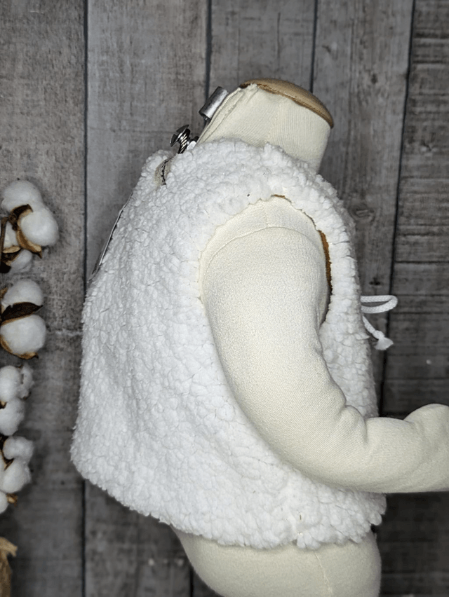 Gilet de berger 3 mois réversible