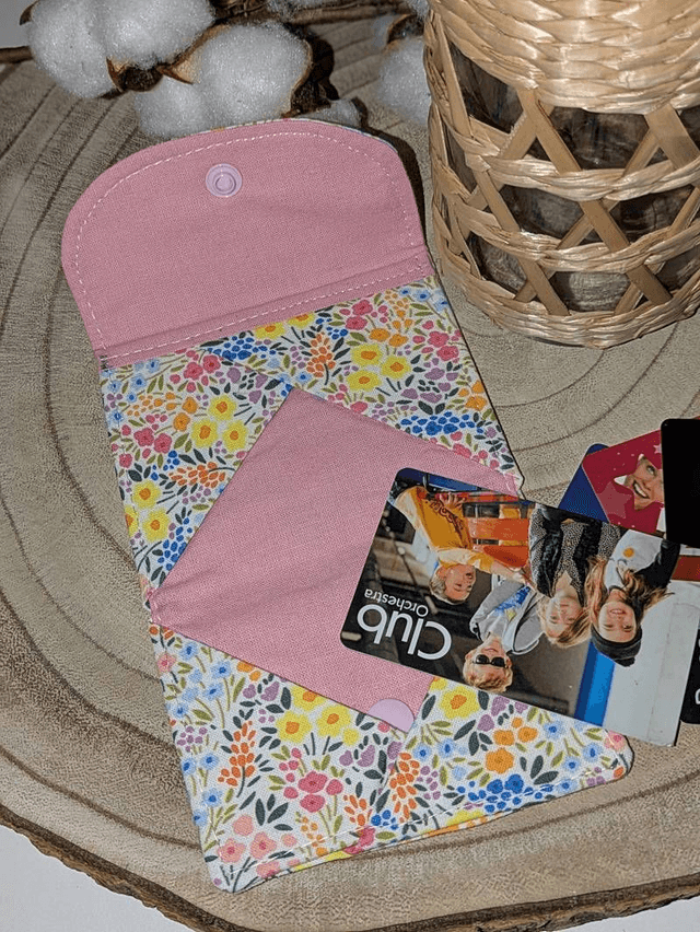 Porte-Cartes en Tissu