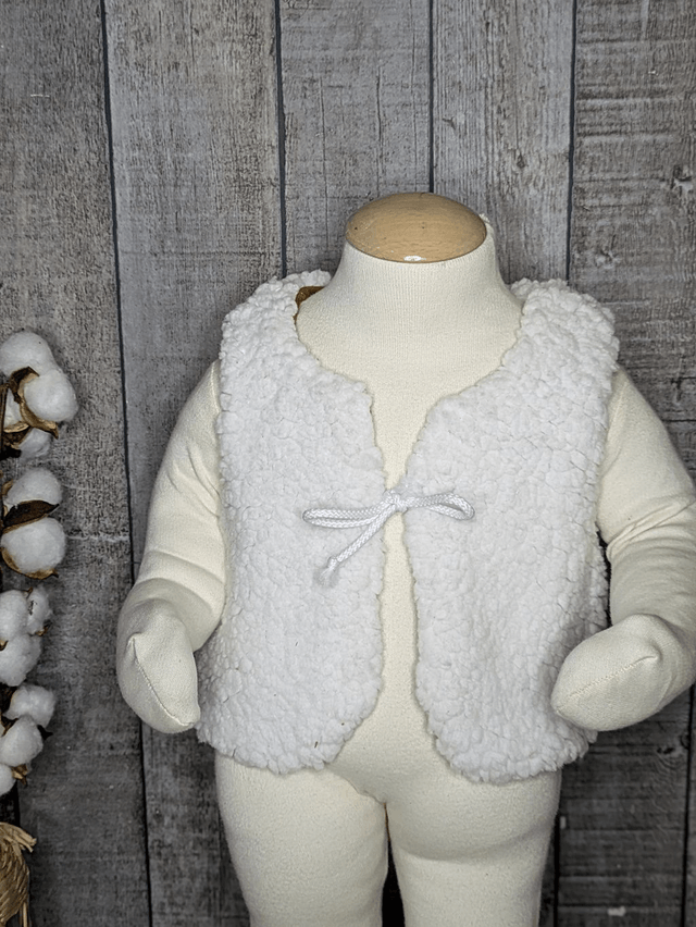 Gilet de berger 3 mois réversible