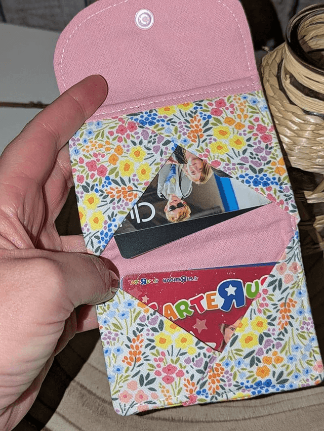 Porte-Cartes en Tissu