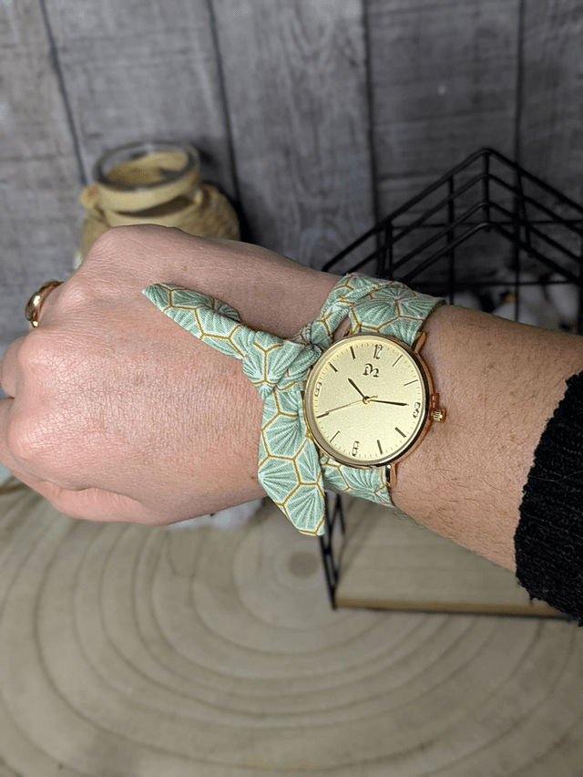Montre à nouer (doré)