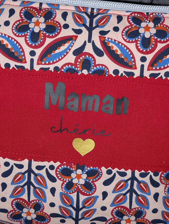 Pochette zippée