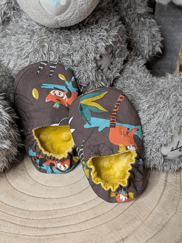 Chaussons souples bébé 9-12 mois