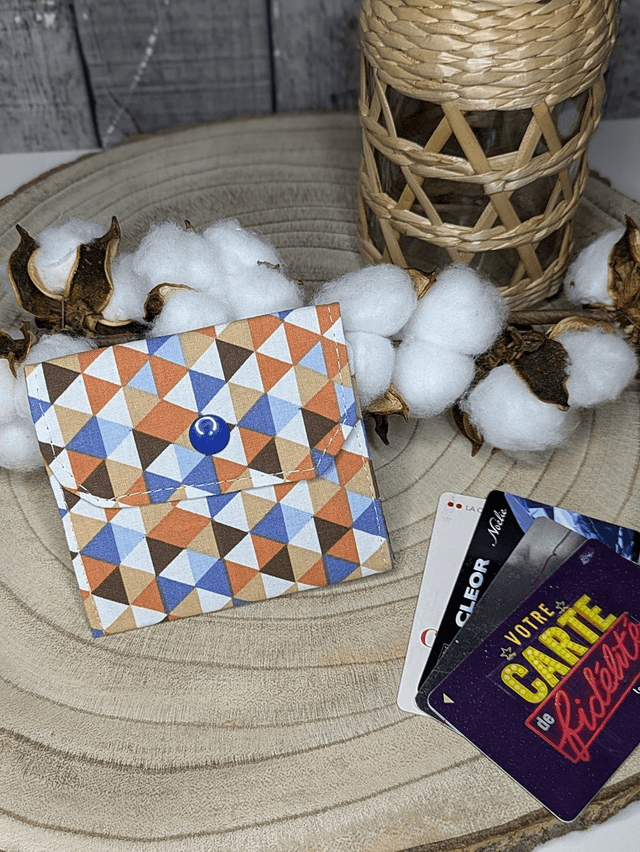 Porte-Cartes en Tissu