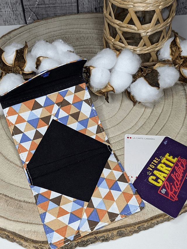 Porte-Cartes en Tissu