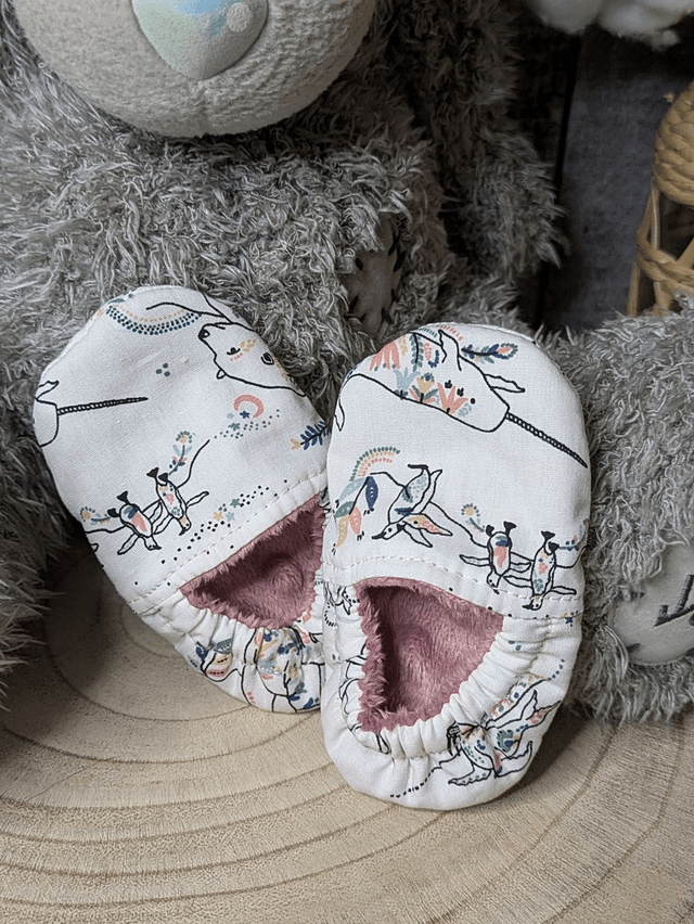 Chaussons souples bébé 6-9 mois