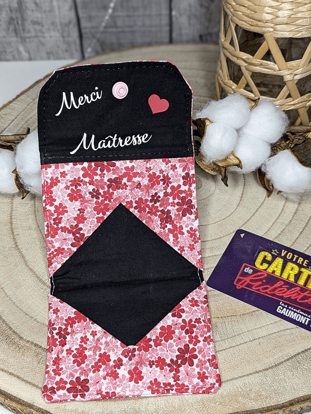 Porte-Cartes en Tissu