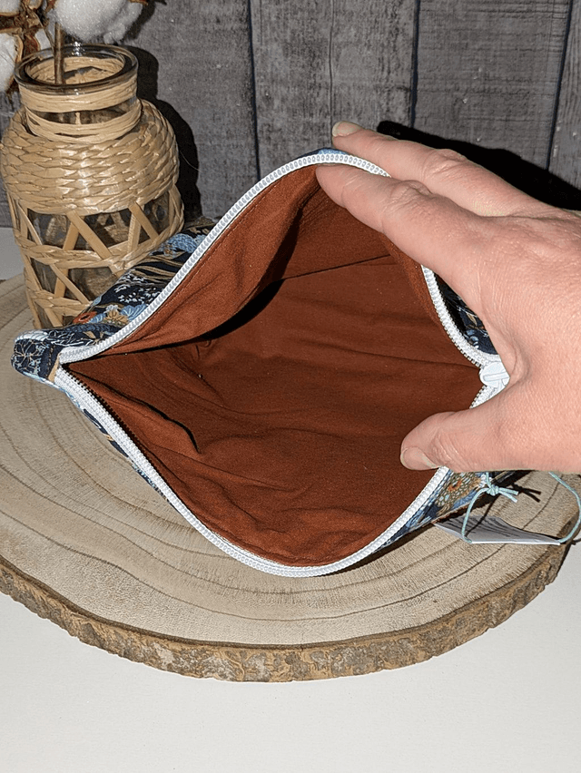 Pochette zippée