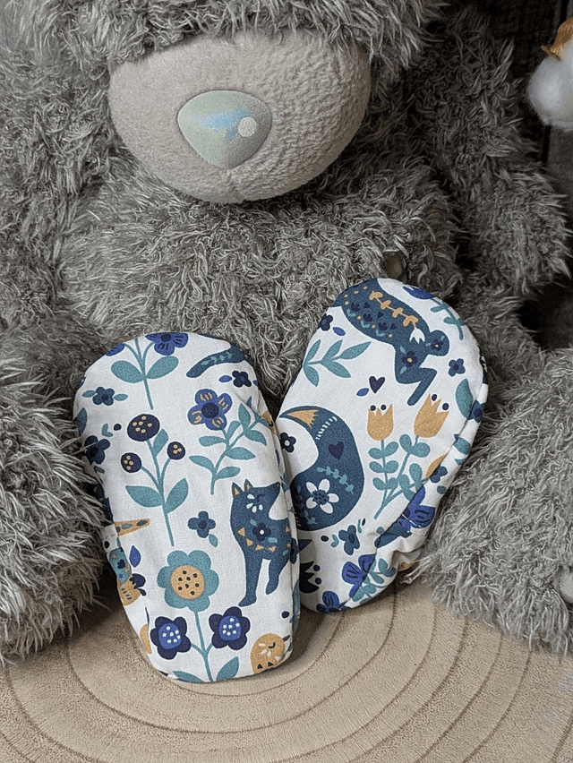 Chaussons souples bébé 9-12 mois