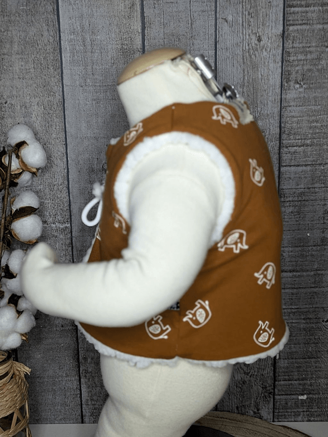 Gilet de berger 3 mois réversible
