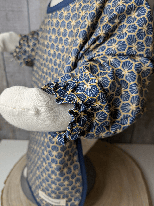 Tablier à manches longues imperméable (9-12 mois)