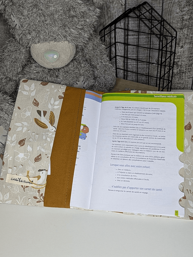 Protège carnet de santé