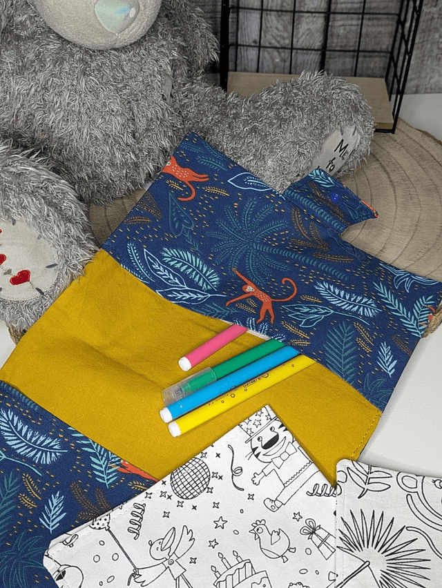 Livre coloriages lavables