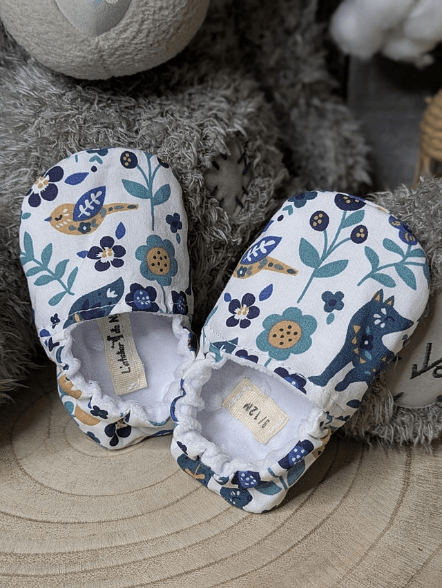 Chaussons souples bébé 9-12 mois