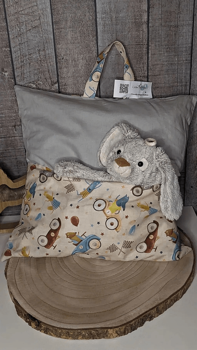 Coussin range doudou