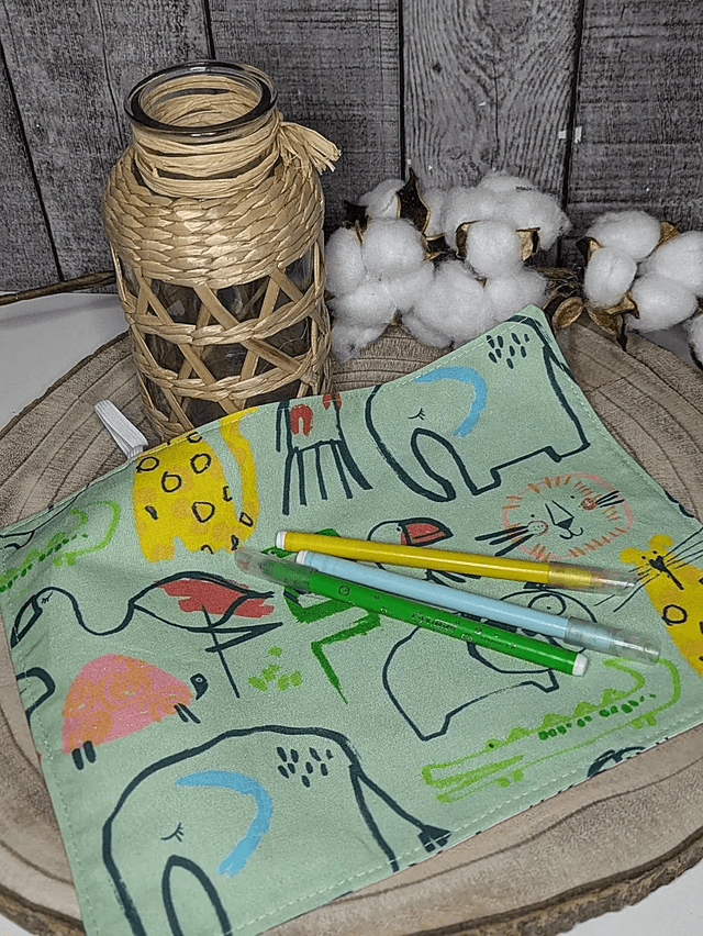 Feuille de coloriage lavable