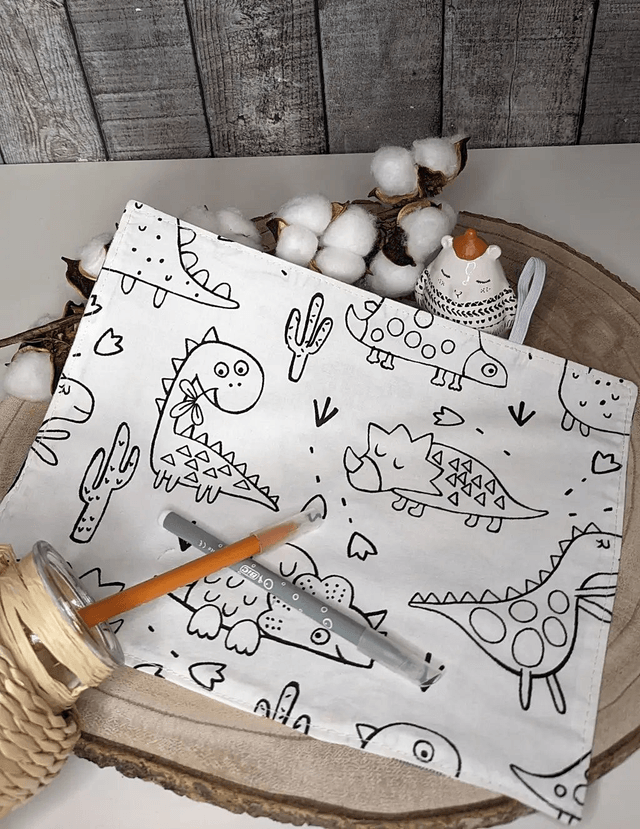 Feuille de coloriage lavable