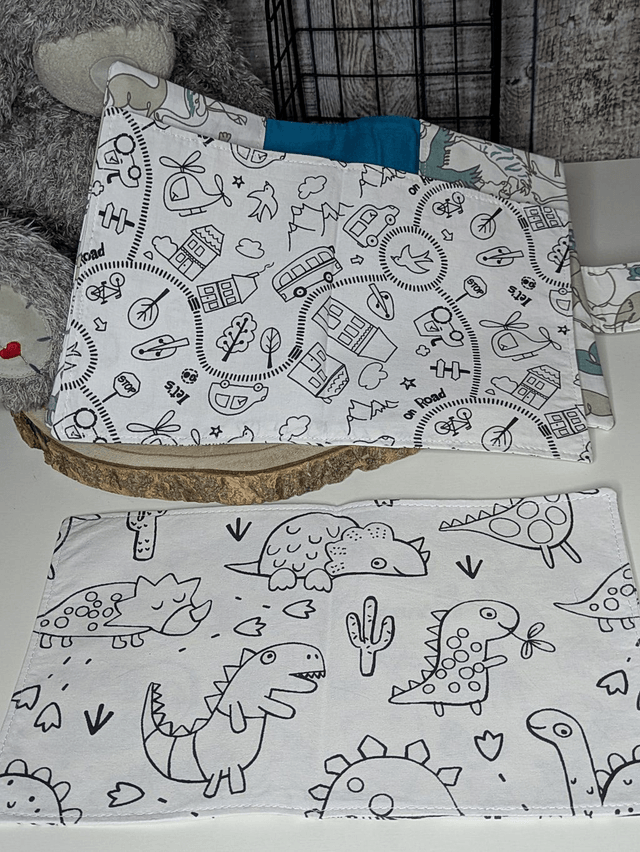 Livre coloriages lavables