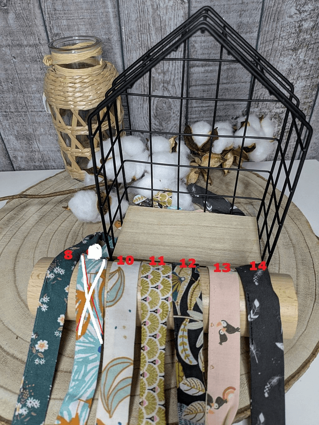 Bracelet montre en tissu