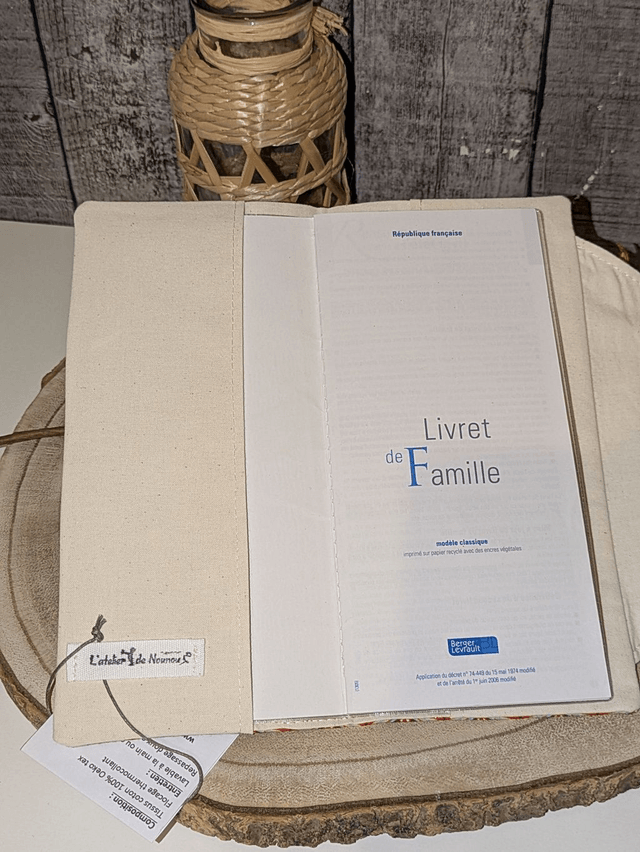 Protège livret de famille