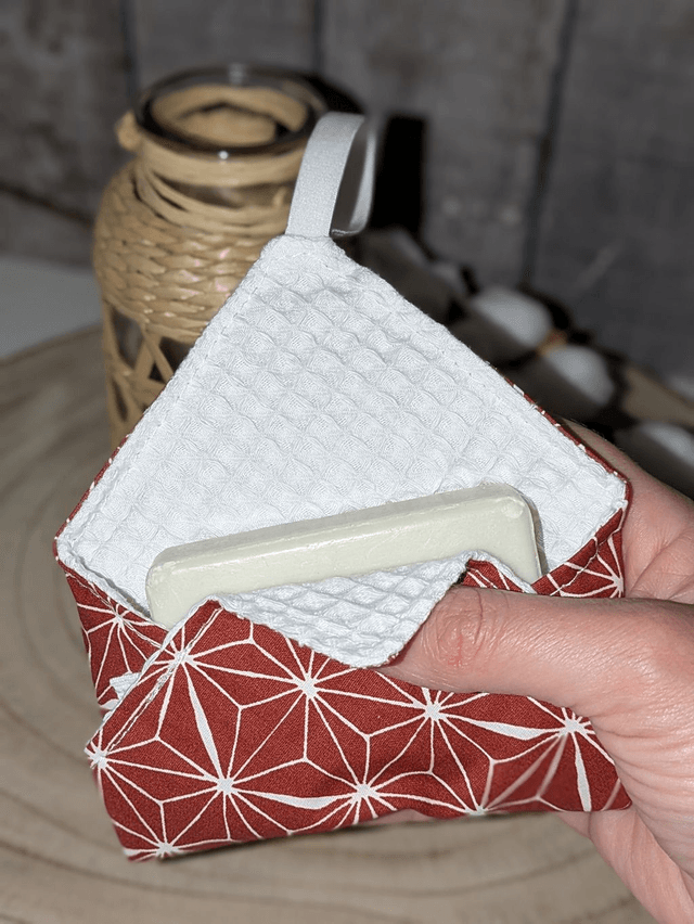 Pochette savon solide