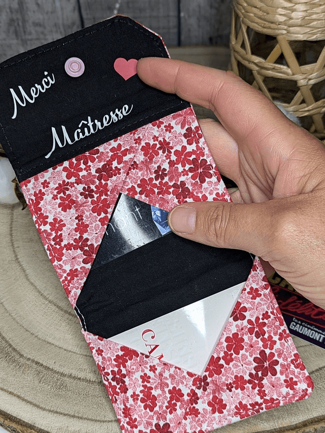 Porte-Cartes en Tissu