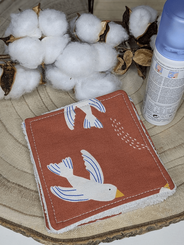 Lingettes lavables 