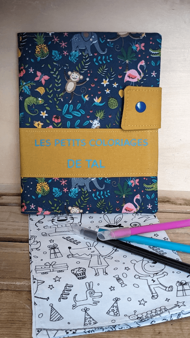 Personnalisation livre de coloriage