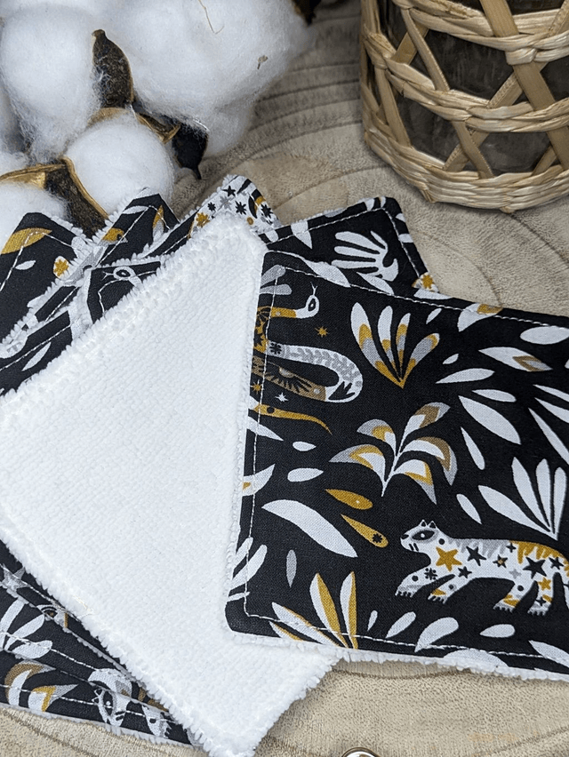 Lingettes lavables 