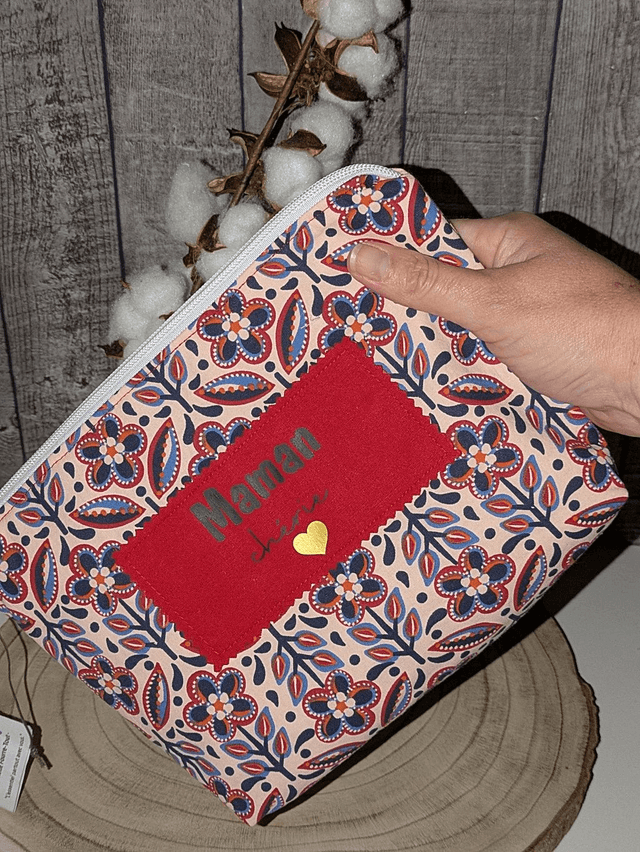 Pochette zippée
