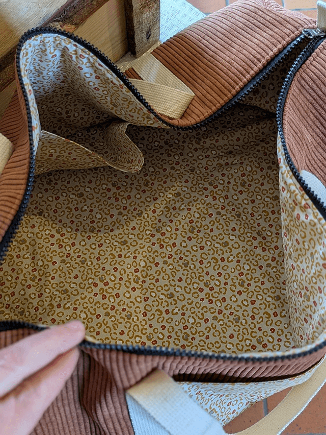 Sac polochon / sac bowling (grand modèle)