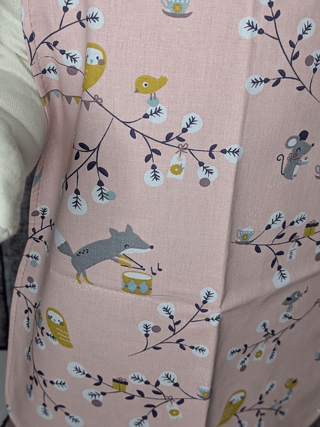 Serviette élastique maternelle 