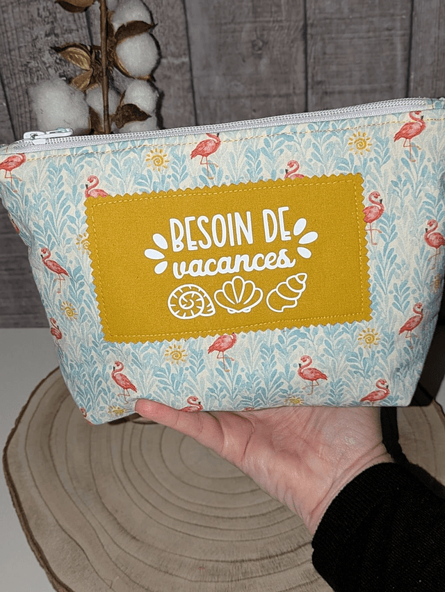 Pochette zippé