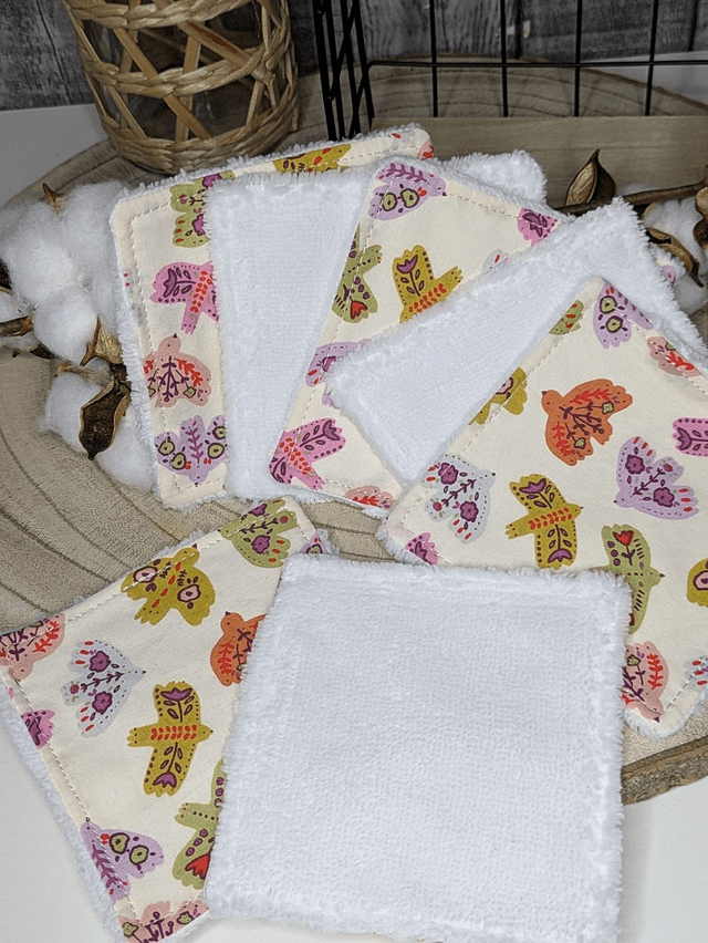 Lingettes lavables 