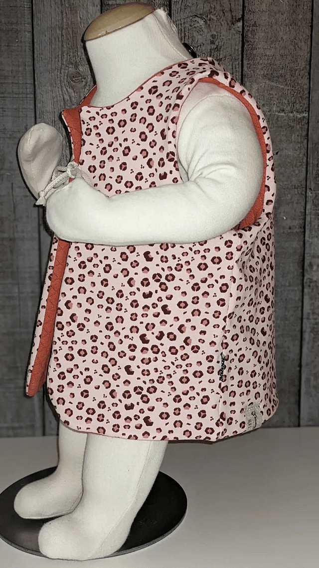 Gilet de berger 18 mois réversible