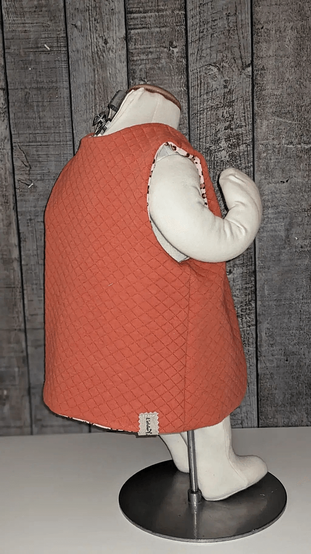 Gilet de berger 18 mois réversible