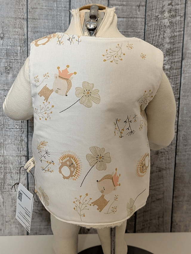 Gilet de berger 12 mois réversible