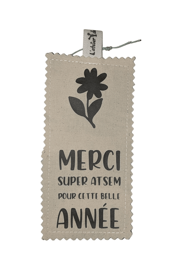 Marque-page en tissu