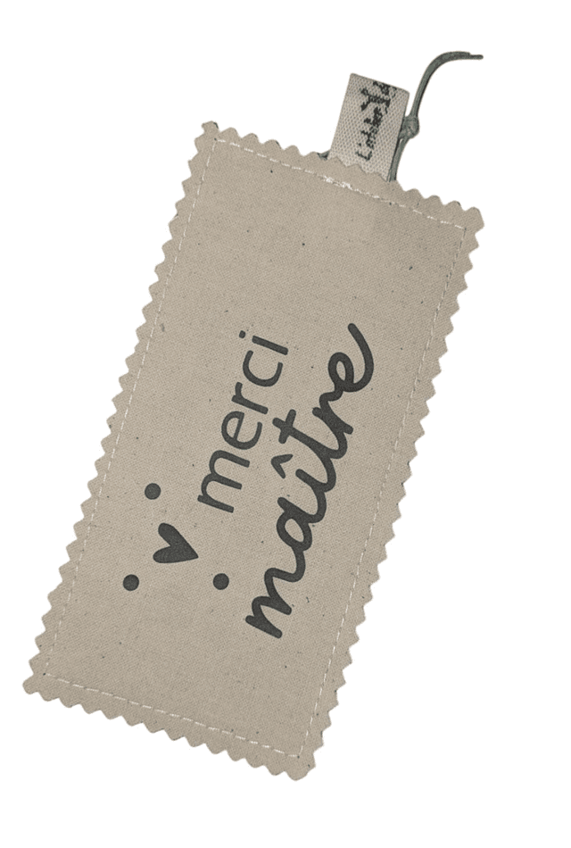 Marque-page en tissu